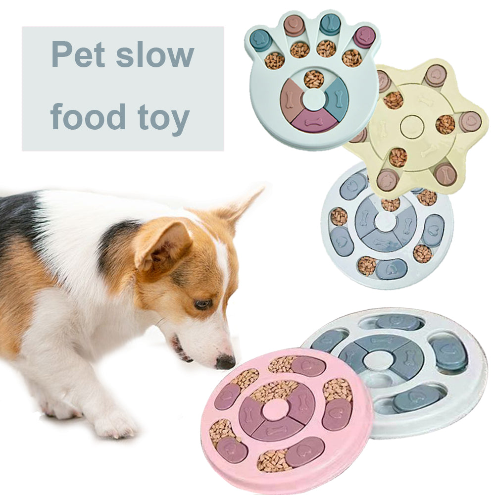 Pet Puzzle Toys Increase Interactive Slow Dispensing Feeding Training Games Feeder