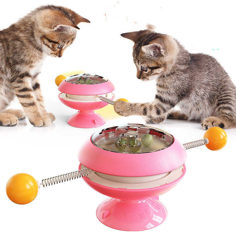Rotatable Cat Interactive Training Toy