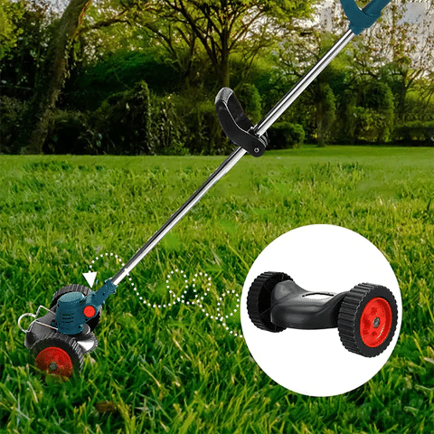 Wheels for Grass Trimmer - Auxiliary Rolling Wheels Grass Trimmer