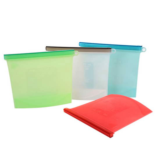 Silicone Coloured Storage Bags