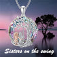 Tree of Life Sister Necklace -2 PCS