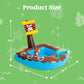 Inflatable Pirate Ship Float with Water Gun