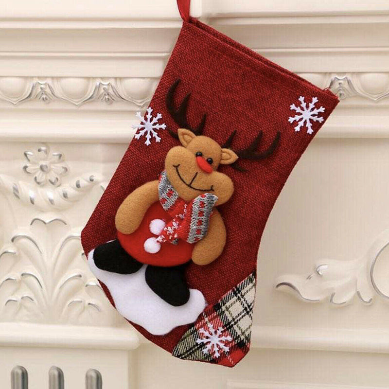 Large Family Christmas Sock Stockings