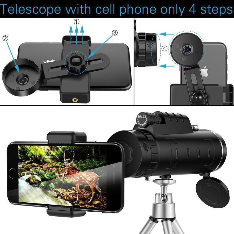 Starscope Monocular With Military Grade Magnification