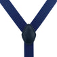 Y-Back Suspenders for Men with 4 Quality Heavy Duty Clips Adjustable Elastic Braces