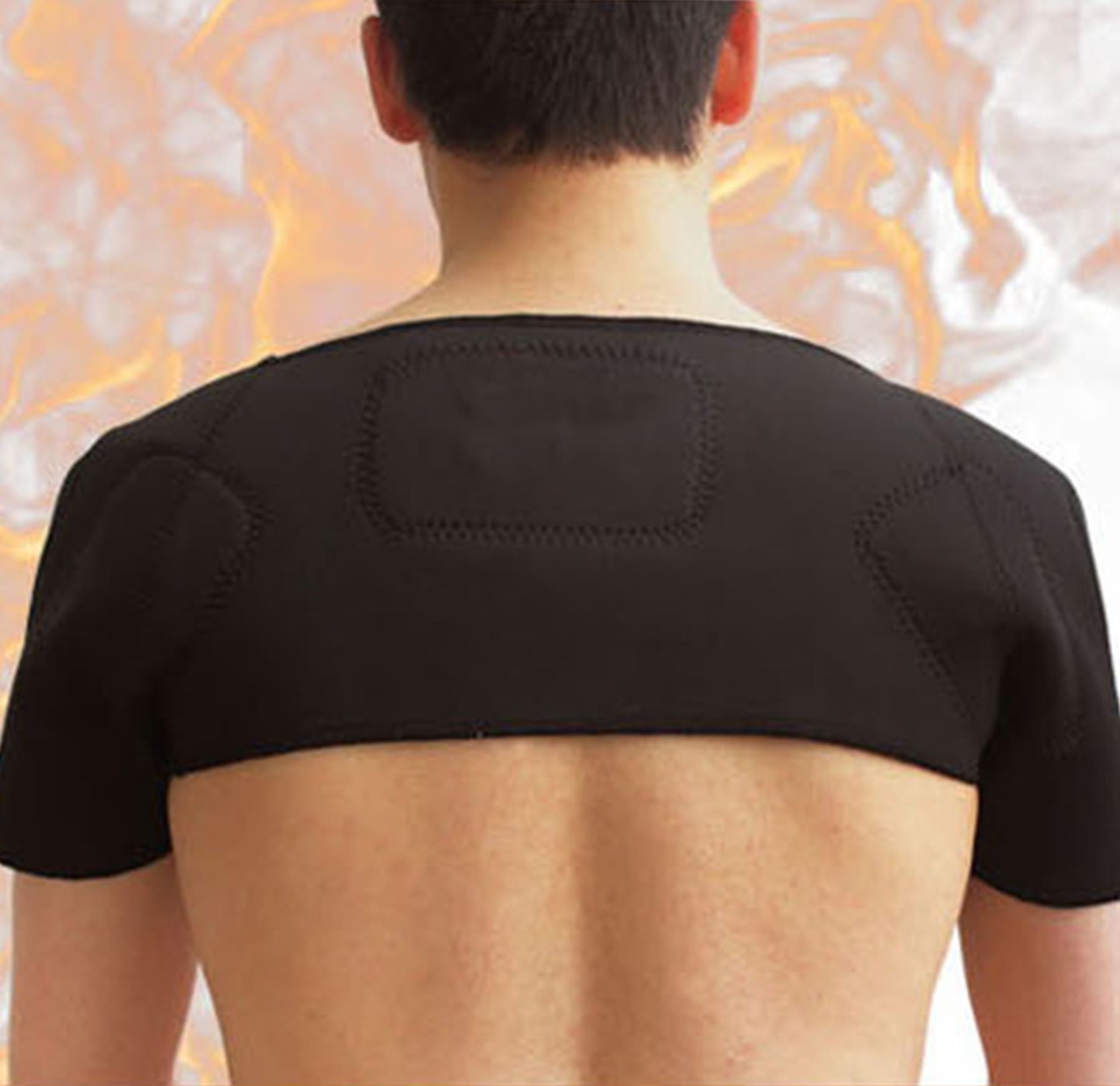 Shoulder Brace, with Self-heating and Magnets for Shoulder Pain Relief
