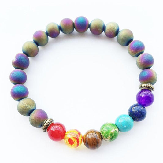 Colorful Rainbow Chakra Bracelet