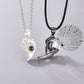 Magnetic Couple Necklace Lover Heart