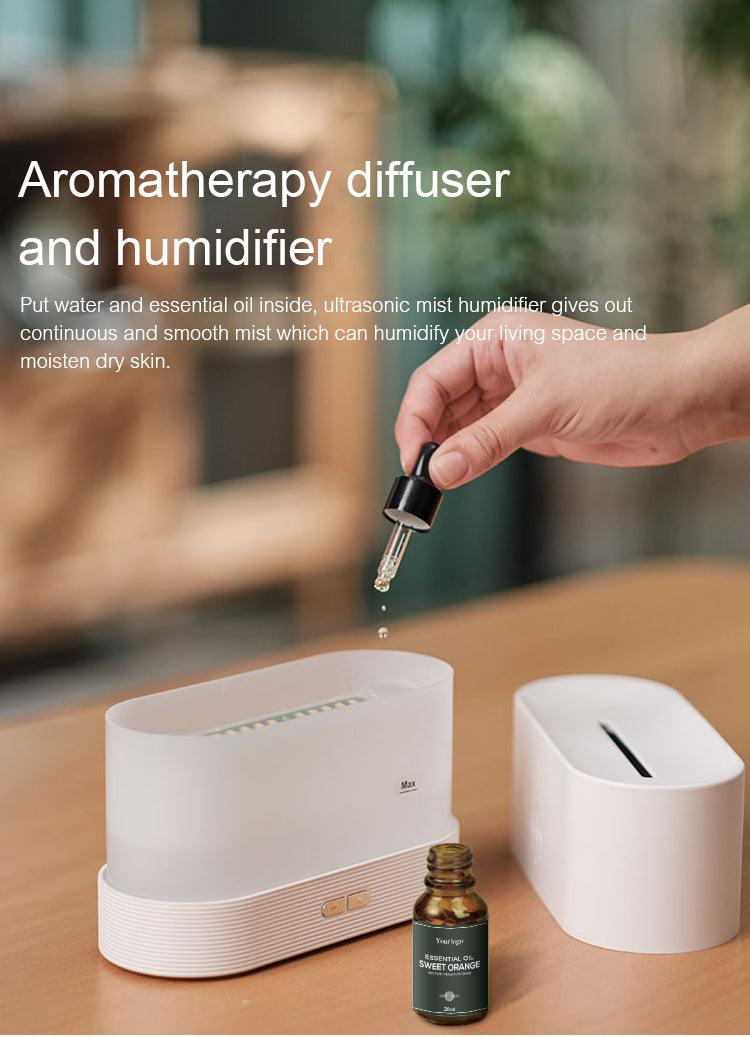 Flame Aroma Diffuser Air Humidifier