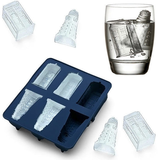 Ice Cube Mold Maker Bar Party Silicone Trays