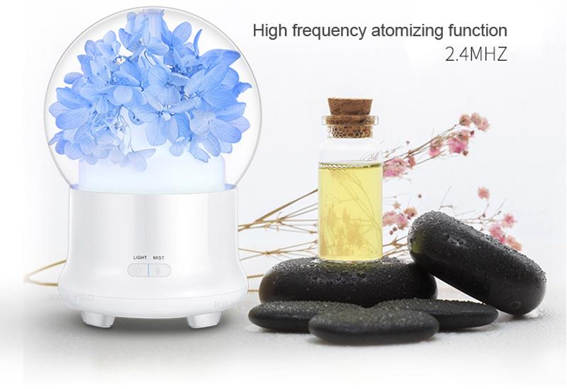 Ultrasonic Flower Aromatherapy Diffuser