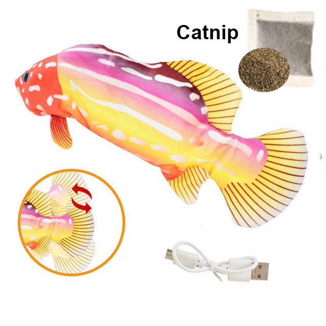 Cat Toys Floppy Wagging Fish