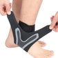 Compression Ankle Brace, Adjustable Straps, 1 Pair
