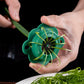 Green Onion Easy Slicer Shredder Plum Blossom Vegetable Shredder