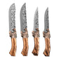 Forged in Fire Luxury Chef Knife Set