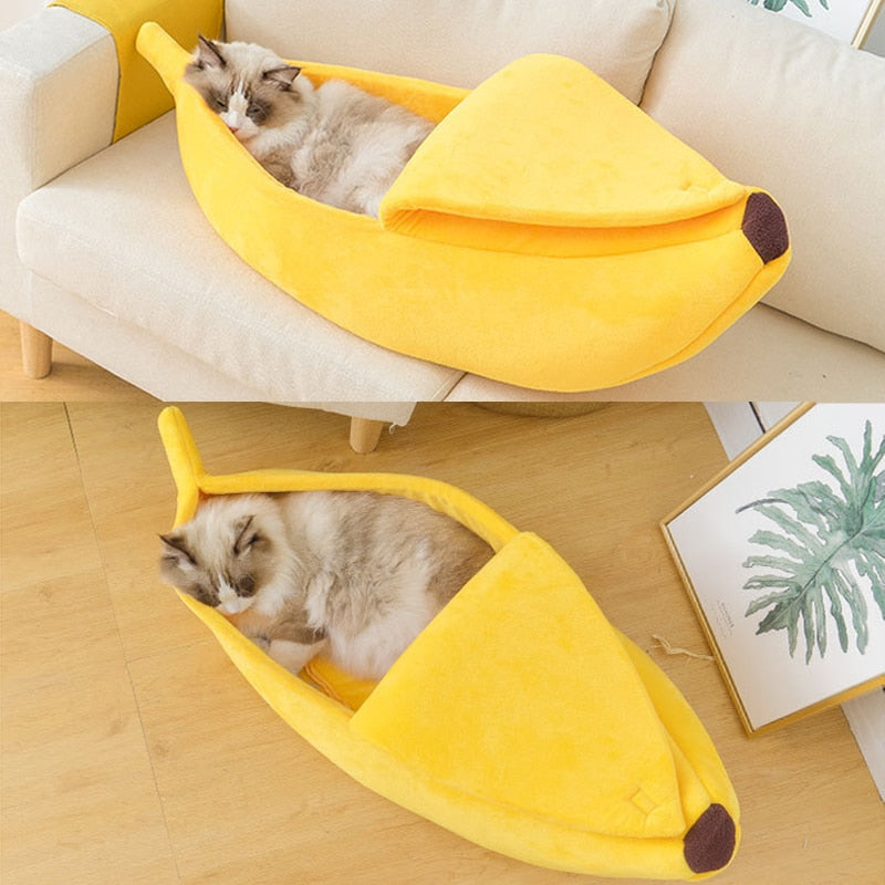 Banana Boat Cat Bed