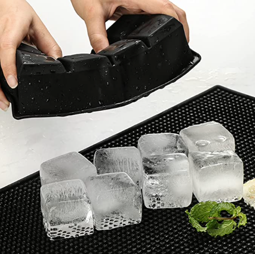 2 Pcs Pure Large Ice Cube Trays