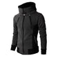 ZIERSO Men‘s Waterproof Jacket Warm Winter Snow Coat Mountain Windbreaker Hooded Raincoat