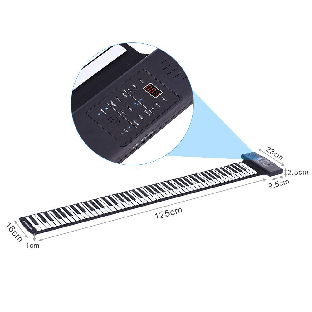 Portable Roll-Up Electric Piano