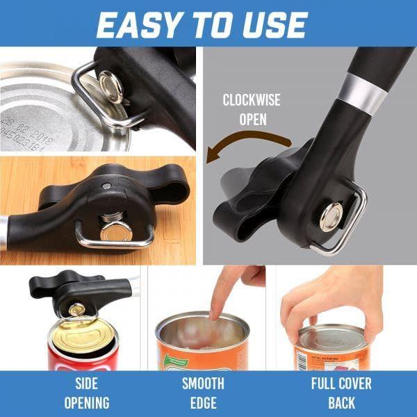Stainless Steel Cutting Can Opener