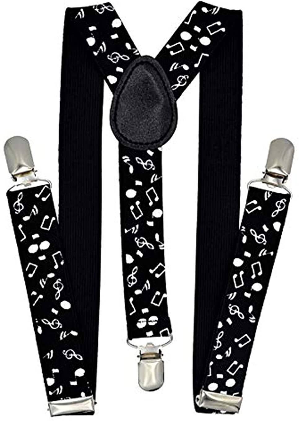 Suspenders for Boys Kids Girls and Toddlers - Adjustable Elastic 1 inch Wide Y Shape Suspender Strong Clips