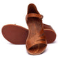 Help Correct Foot Shape Sandals Ankle Strap Flat Sandals
