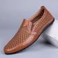 Men's Comfort Loafers Outdoor Walking Shoes Breathable Handmade Booties / Ankle Boots