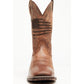 Men's Unisex Boots Tassel Shoes Cowboy Boots Vintage Daily PU Mid-Calf Boots Square Toe