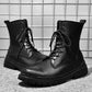 Men's Boots Combat Boots Casual Classic Booties / Ankle Boots Black Fall Winter