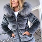 Women's Parka Hoodie Jacket Casual Full Zip Pocket Polyester Fall Winter Zipper Hoodie