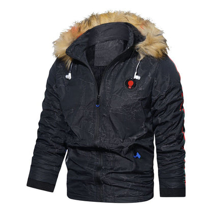 Men's Hoodie Jacket Casual Comfortable Vacation Coat Winter Zipper Hoodie