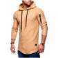 Men's Pullover Hoodie Sweatshirt Hooded Solid Color Pocket Sportswear Hoodies Sweatshirts