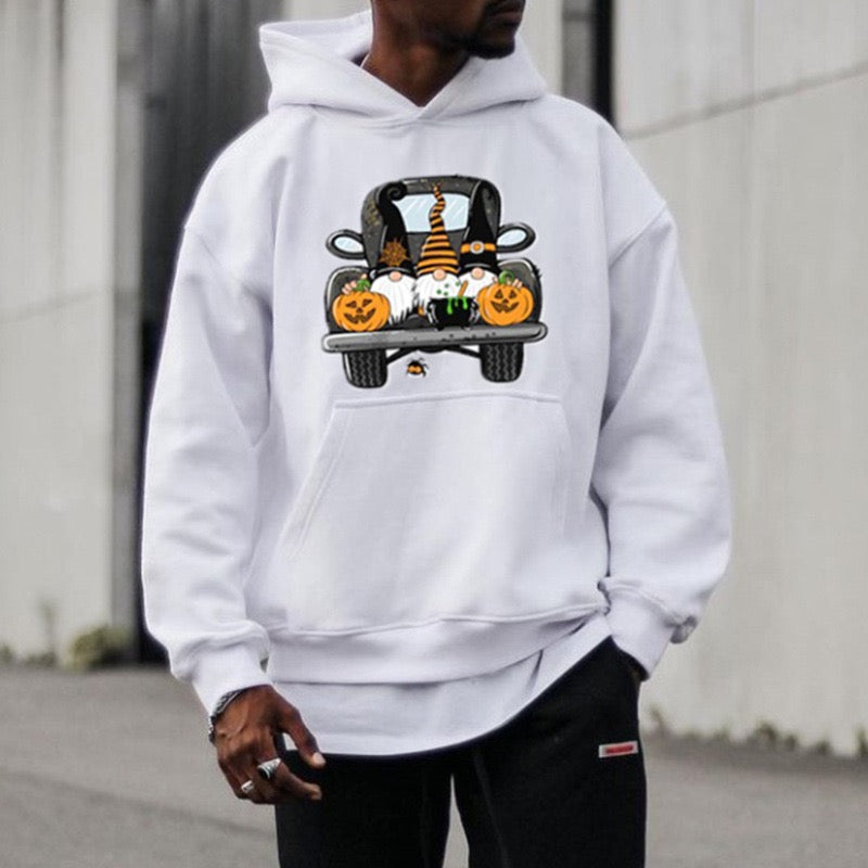 Men's Sweatshirt Pullover Graphic Print Hot Stamping Streetwear Casual Hoodies Sweatshirts
