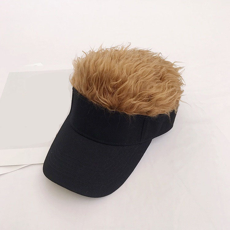Men's Simple Baseball Cap Pure Color Print Beige Hat
