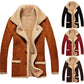 Men's Street Winter Regular Coat Regular Fit Warm Artistic / Retro Casual Jacket Long Sleeve