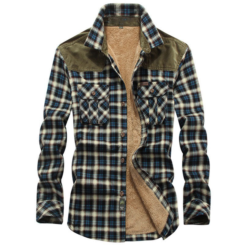 Men's Casual Jacket Fall Winter Regular Coat Windproof Warm Classic Comfortable Jacket