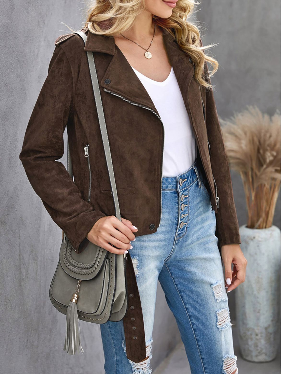 Women's Casual Jacket Active Fashion Comfortable Street Style Pocket Wear Vacation Coat Polyester Fall Winter