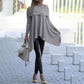 Women's Sweater Dress Short Long Sleeve Pure Color Cold Shoulder Knit Fall Winter Off Shoulder