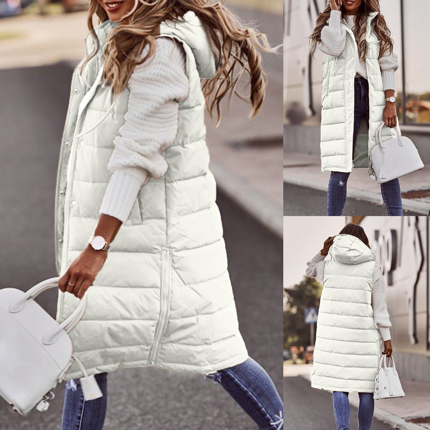 Women's  Comfortable Street Style Pocket Outdoor Daily Wear Vacation Going out Coat Fall Winter