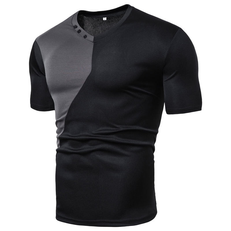 Men's T shirt Sleeve Street Casual Tops Basic Fashion Classic Comfortable / Summer / Summer / Sports