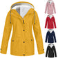 Women's Rain Jacket Raincoat Hiking Fleece Jacket Winter Outdoor Warm Waterproof Windproof Fleece