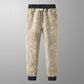 Men's Work Pants Hiking Pants Trousers Thermal Jogger Fleece Sweatpants Pant Plus Velvet Thickening Casual Pants